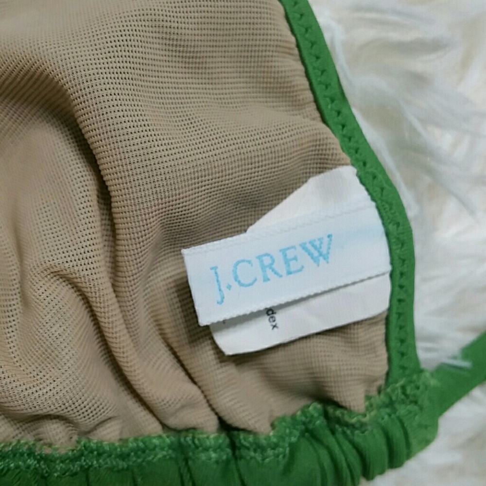 J.Crew ruffle edge triangle halter bikini top - Picture 4 of 5